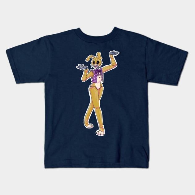 Glitchtrap - FNAF Kids T-Shirt by vdrawsrobots